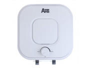 Бойлер Arti WH Compact SA 10L/1 New монтаж над мойкой мокрый ТЭН белый 332203