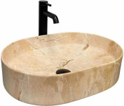 Раковина для ванной VBI Verona 50х37 см керамика travertine glossy VBI-011326