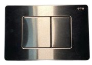 Кнопка смыва для унитаза VBI Elba XS двойной смыв сталь хром VBI-030108