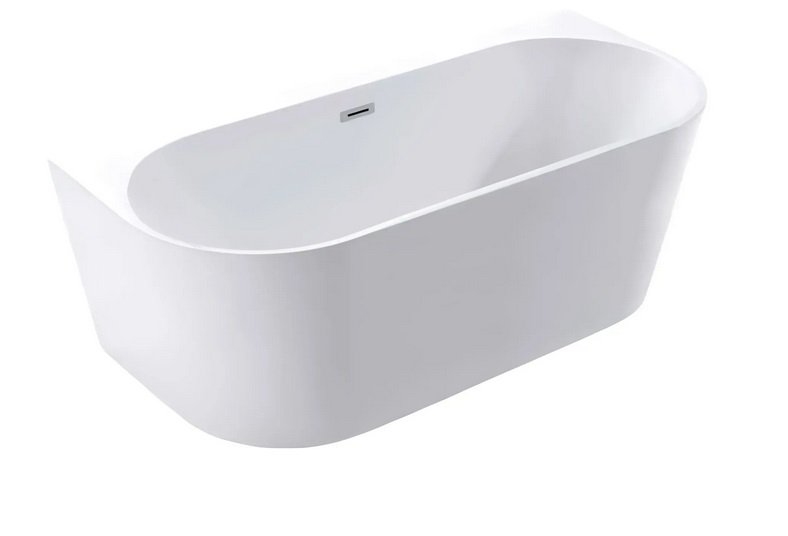Ванна акрилова VBI Cavallino 170х80 см білий VBI-071417
