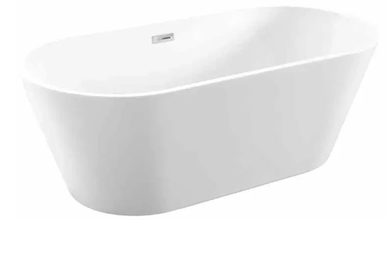 Ванна акрилова VBI Etna окремостояча 160х75 см білий VBI-070116
