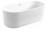 Ванна акриловая VBI Levanna отдельностоящая 170х75 см белый VBI-071217