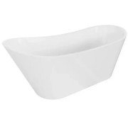 Ванна акриловая VBI Maella отдельностоящая 170х75 см белый VBI-070517