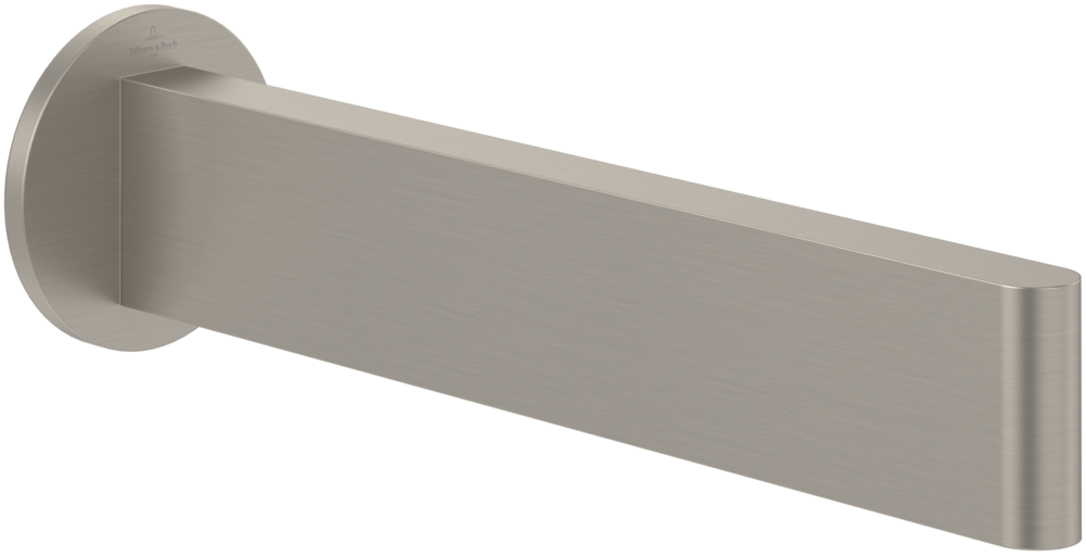 Вилив для змішувача у ванній Villeroy & Boch Dawn нікель матовий TVT10650515164