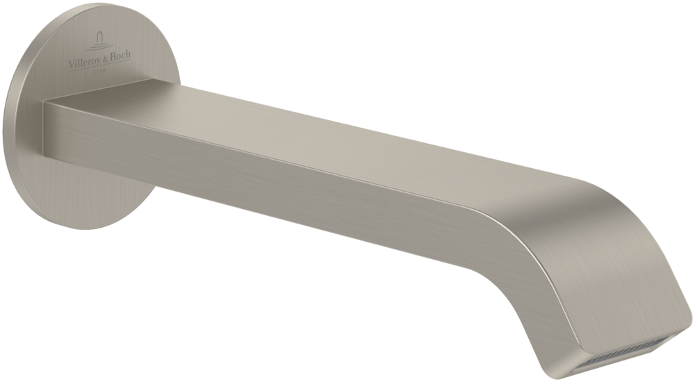 Излив для смесителя в ванной Villeroy & Boch Dawn матовый никель TVT10650515264