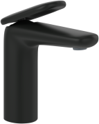 Смеситель для раковины Villeroy & Boch Antao с донным клапаном матовый черный TVW111003000K5