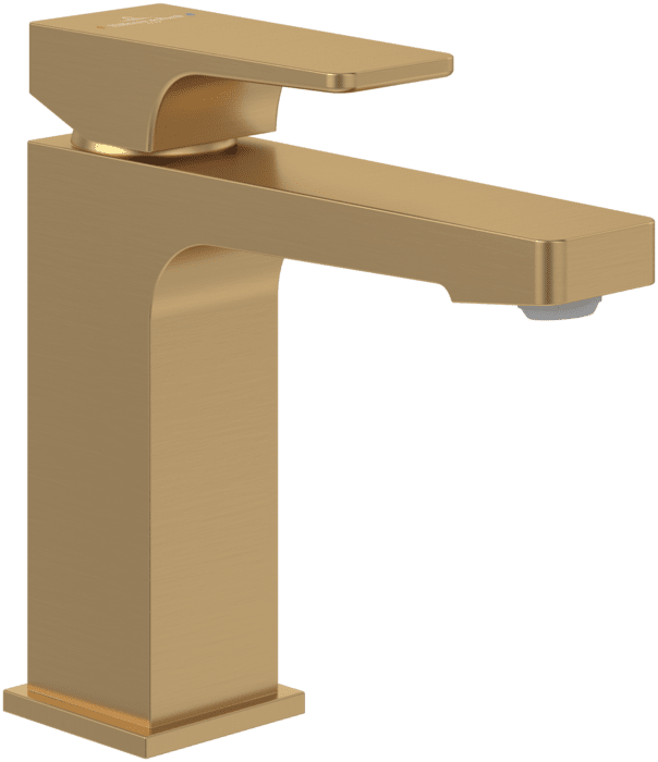 Смеситель для раковины Villeroy & Boch Architectura Square однорычажный матовое золото TVW12500400076