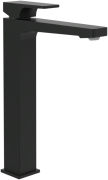 Змішувач для раковини Villeroy & Boch Architectura Square із донним клапаном матовий чорний TVW125002000K5