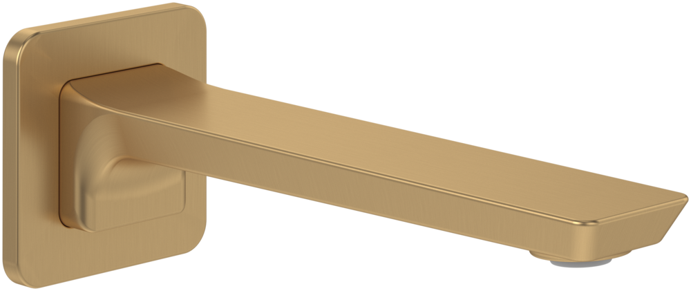 Вилив для змішувача у ванній Villeroy & Boch Subway 3.0 матове золото TVT11200100076