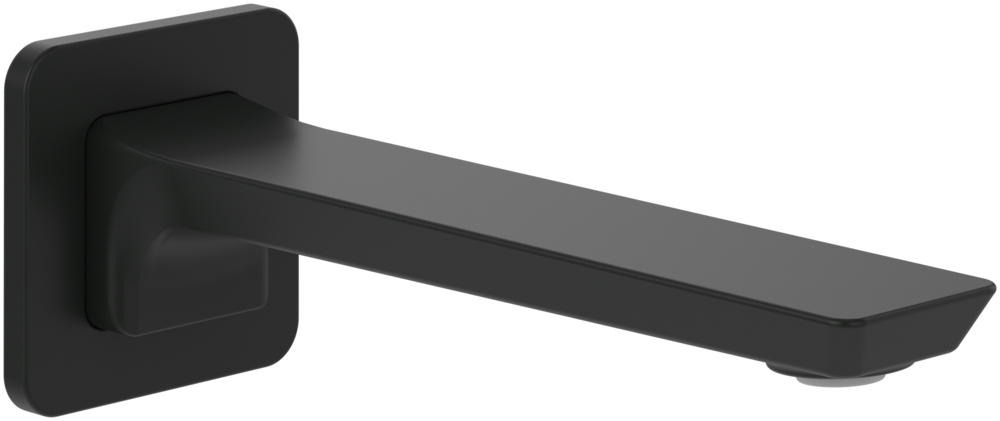 Вилив для змішувача у ванній Villeroy & Boch Subway 3.0 матовий чорний TVT112001000K5