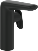 Змішувач для раковини Villeroy & Boch Antao із донним клапаном чорний матовий TVW111004000K5