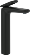 Змішувач для раковини Villeroy & Boch Antao із донним клапаном матовий чорний TVW111005000K5