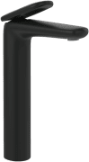 Змішувач для раковини Villeroy & Boch Antao із донним клапаном матовий чорний TVW111005000K5