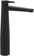 Смеситель для раковины Villeroy & Boch Conum с донным клапаном матовый черный TVW127005000K5