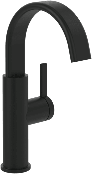 Змішувач для раковини Villeroy & Boch Dawn одноважільний матовий чорний TVW106116151K5