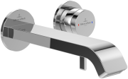 Змішувач для раковини Villeroy & Boch Dawn настінний на 2 отвори хром TVZ10600300061