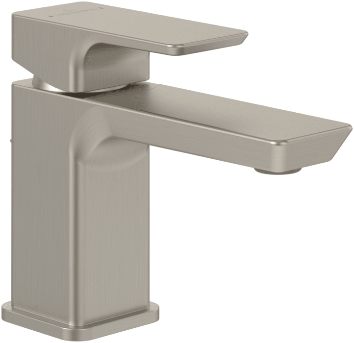 Смеситель для раковины Villeroy & Boch Subway 3.0 с донным клапаном матовый никель TVW11200100064