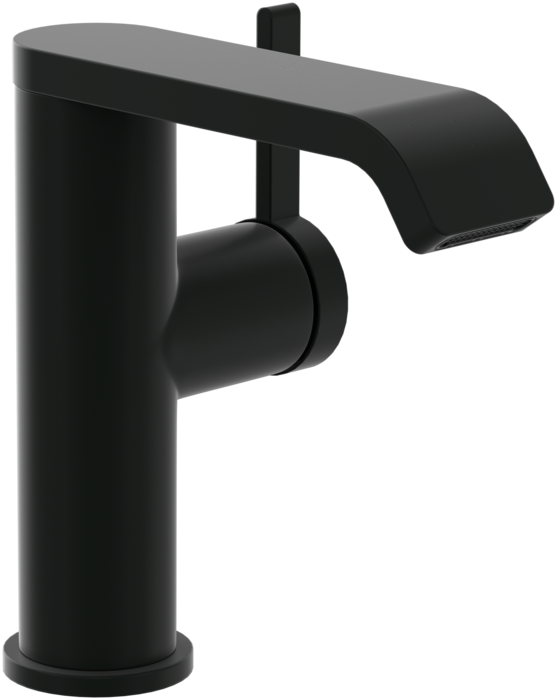 Змішувач для раковини Villeroy & Boch Dawn одноважільний матовий чорний TVW106116152K5