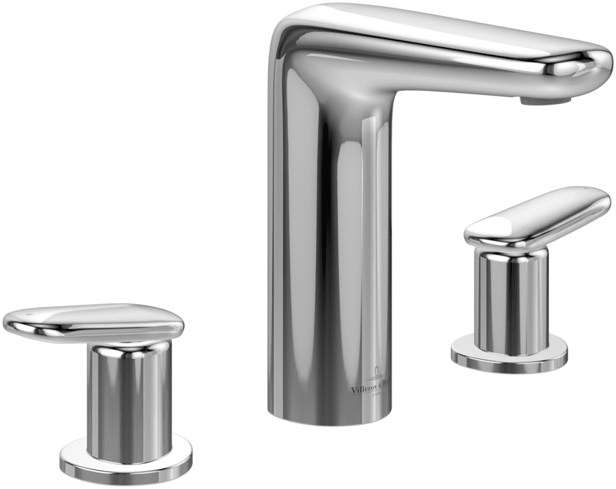 Смеситель для раковины Villeroy & Boch Antao на 3 отверстия хром TVW11100100061