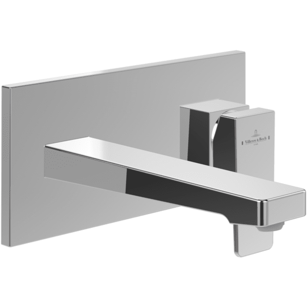 Смеситель для раковины Villeroy & Boch Architectura Square настенный однорычажный хром TVW12500300061