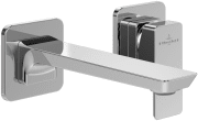 Смеситель для раковины Villeroy & Boch Subway 3.0 настенный на 2 отверстия хром TVW11200700061