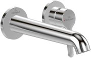 Змішувач для раковини Villeroy & Boch Skyla настінний на 2 отвори хром TVW11600100061
