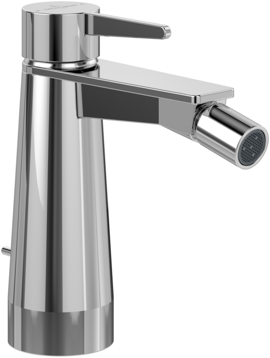 Смеситель для биде Villeroy & Boch Conum с донным клапаном хром TVB12700100061