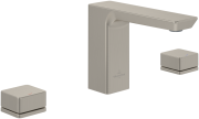 Змішувач для раковини Villeroy & Boch Subway 3.0 на 3 отвори матовий нікель TVW11200500064