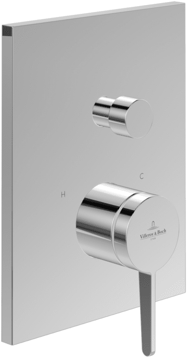 Смеситель для душа Villeroy & Boch Conum встраиваемый хром TVT12700100061