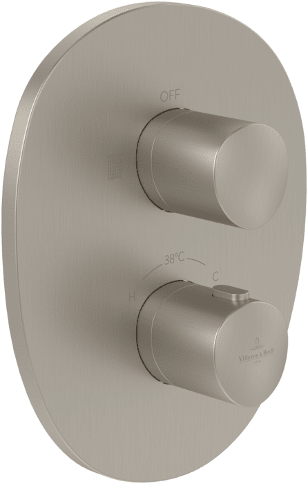 Термостат для душа Villeroy & Boch Antao встраиваемый матовый никель TVS11100100064