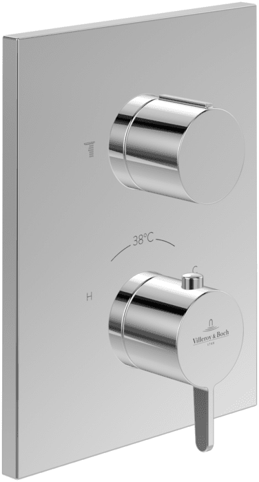 Термостат для душа Villeroy & Boch Conum встраиваемый хром TVS12700100061