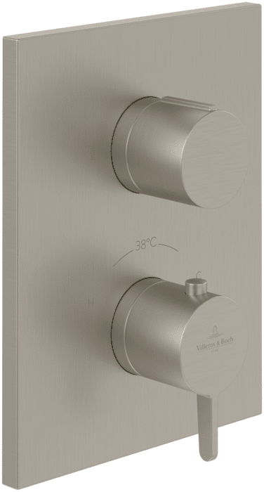 Термостат для душа Villeroy & Boch Conum встраиваемый матовый никель TVS12700100064