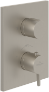 Термостат для душу Villeroy & Boch Conum вбудований матовий нікель TVS12700200064