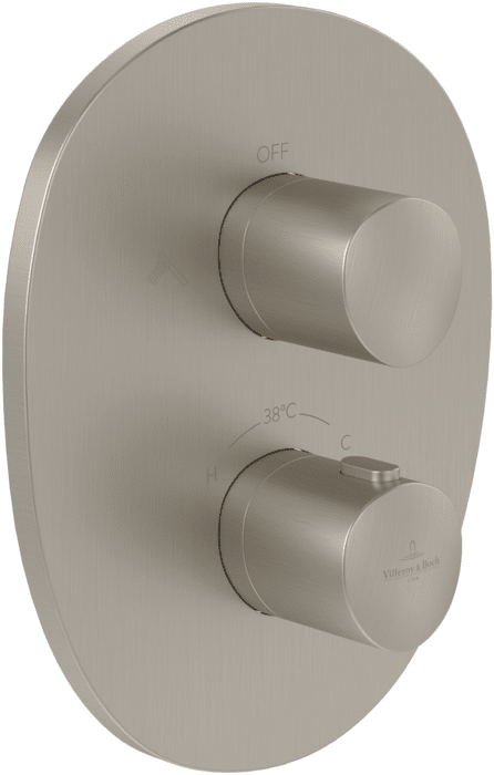 Термостат для душу Villeroy & Boch Antao вбудований матовий нікель TVS11100200064