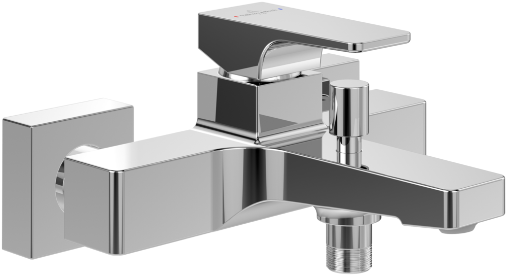 Змішувач для ванної Villeroy & Boch Architectura Square одноважільний хром TVT12500100061