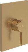 Смеситель для душа Villeroy & Boch Conum встраиваемый матовое золото TVS12700400076