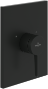 Смеситель для душа Villeroy & Boch Conum встраиваемый матовый черный TVS127004000K5