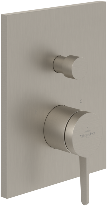 Смеситель для душа Villeroy & Boch Conum встраиваемый матовый никель TVT12700100064