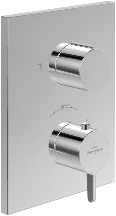 Термостат для душу Villeroy & Boch Conum вбудований хром TVS12700200061