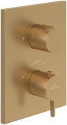 Термостат для душа Villeroy & Boch Conum встраиваемый матовое золото TVS12700200076