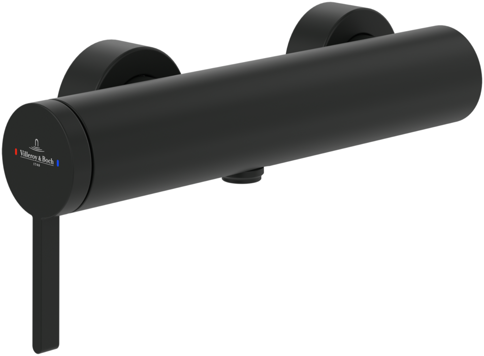 Змішувач для душу Villeroy & Boch Dawn одноважільний матовий чорний TVS106301150K5