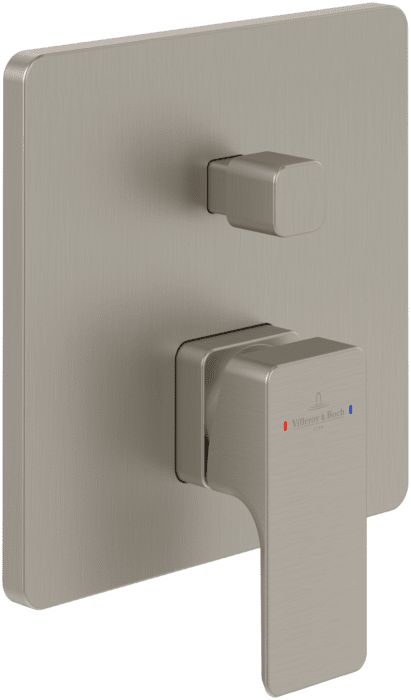Смеситель для душа Villeroy & Boch Subway 3.0 встраиваемый матовый никель TVS11200300064