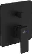 Змішувач для душу Villeroy & Boch Subway 3.0 матовий чорний TVS112003000K5