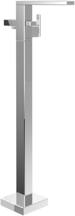 Смеситель для ванной Villeroy & Boch Mettlach напольный однорычажный хром TVT12600300061