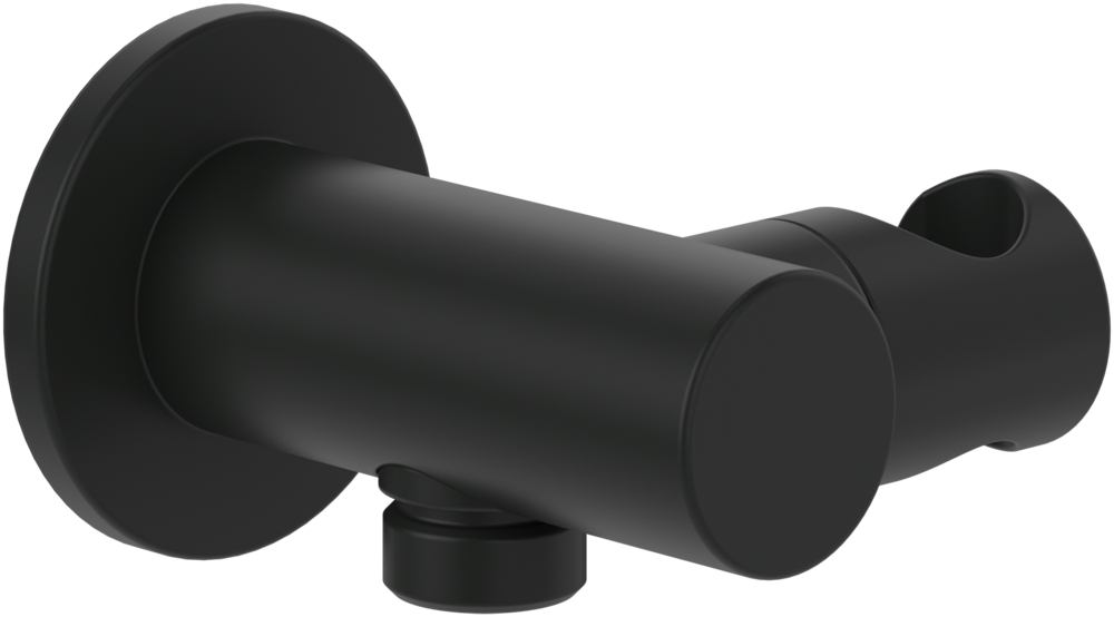 Тримач для ручного душу Villeroy & Boch Universal Showers із шланговим підключенням матовий чорний TVC000462000K5