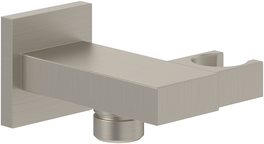 Тримач для ручного душу Villeroy & Boch Universal Showers із шланговим підключенням матовий нікель TVC00046300064