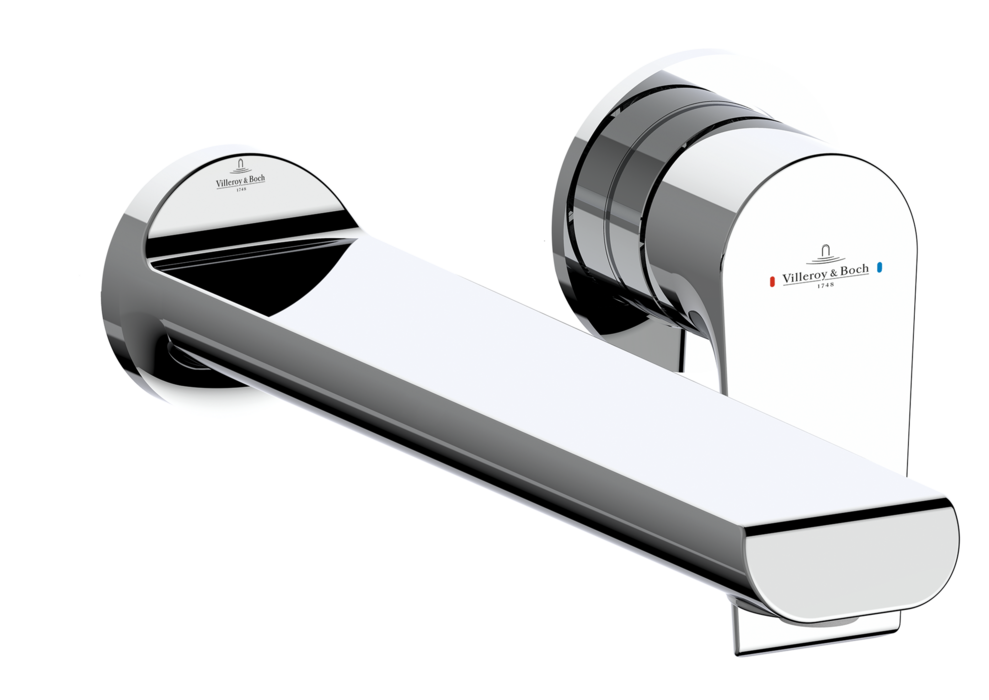 Змішувач для раковини Villeroy & Boch Liberty настінний одноважільний хром TVW10700800161