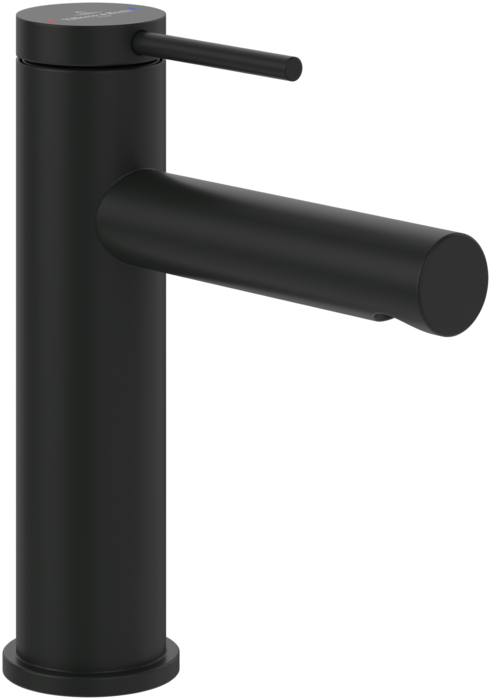 Змішувач для раковини Villeroy & Boch Loop & Friends із донним клапаном матовий чорний TVW106102153K5