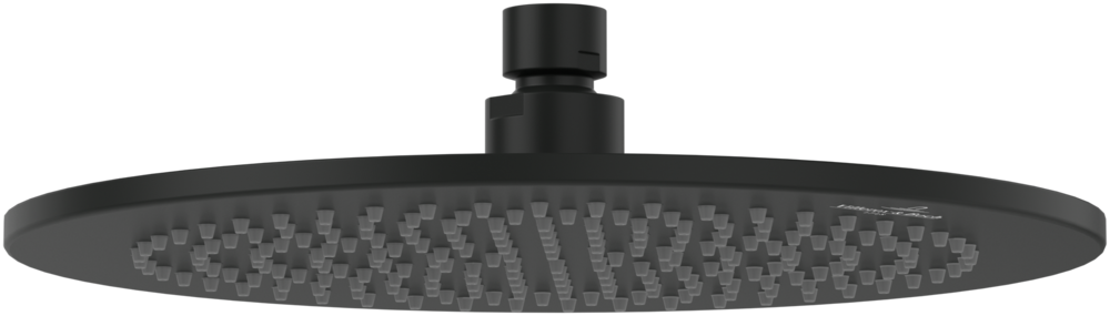 Лійка для верхнього душу Villeroy & Boch Universal Showers ⌀252 мм матовий чорний TVC000001000K5