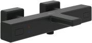 Термостат для ванної кімнати Villeroy & Boch Universal Taps & Fittings двовентильний матовий чорний TVT000002000K5